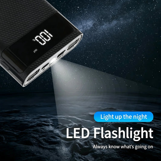 Power Bank Vention 20000mAh 45W – Carregamento Super Rápido