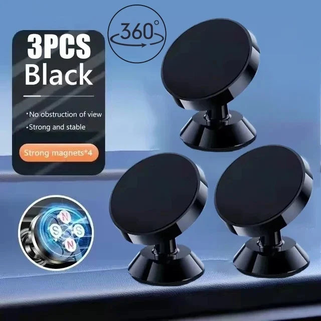 Suporte Magnético Premium para Celular – Carro e Parede