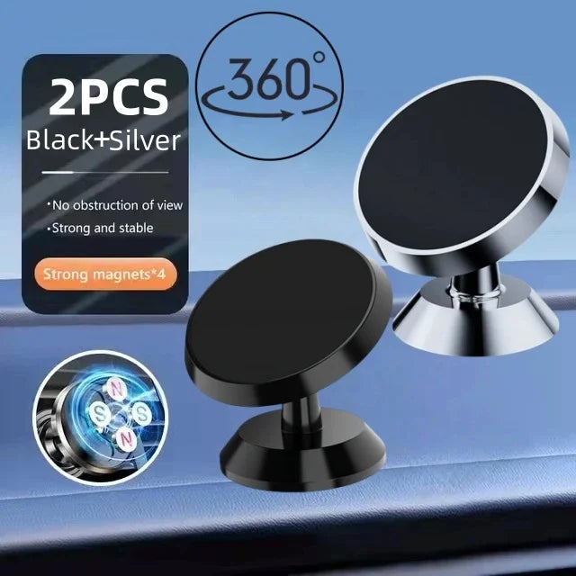 Suporte Magnético Premium para Celular – Carro e Parede