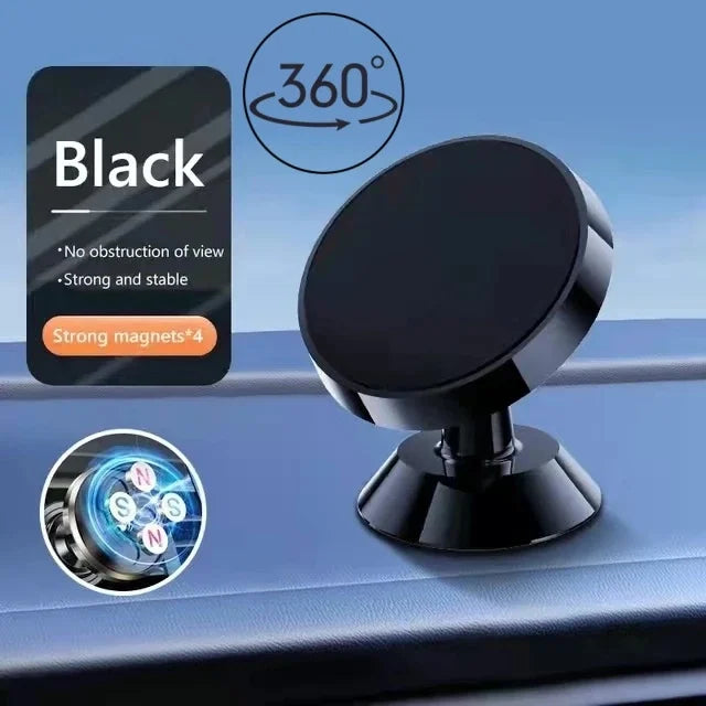 Suporte Magnético Premium para Celular – Carro e Parede